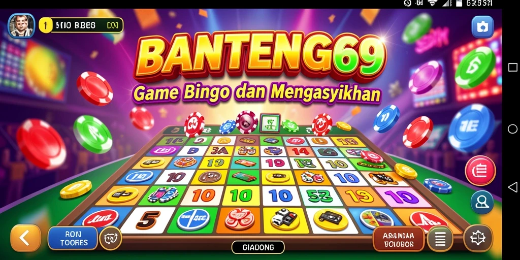 Tampilan gameplay seru dalam BANTENG69 dengan pengalaman bermain Bingo yang mendebarkan.