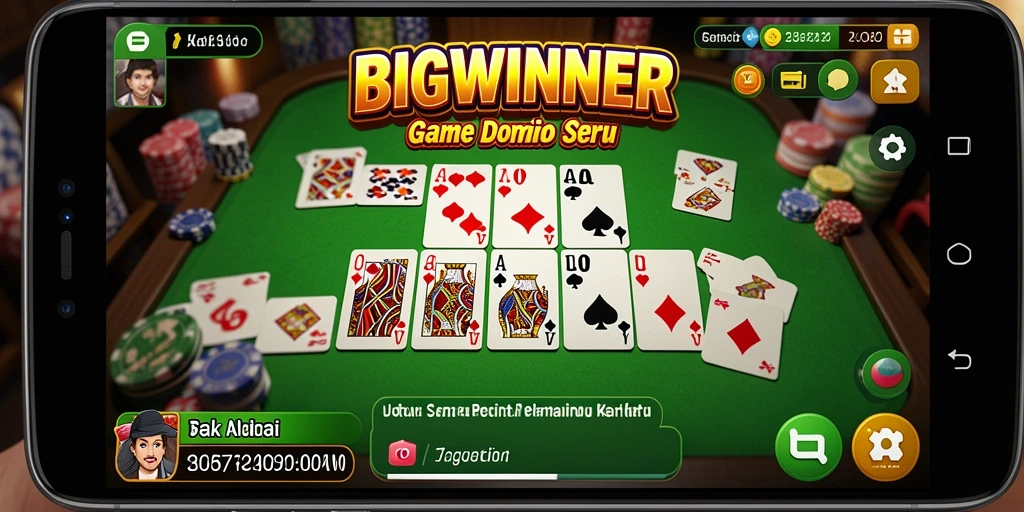 Tampilan gameplay seru dalam BIGWINNER yang menarik.