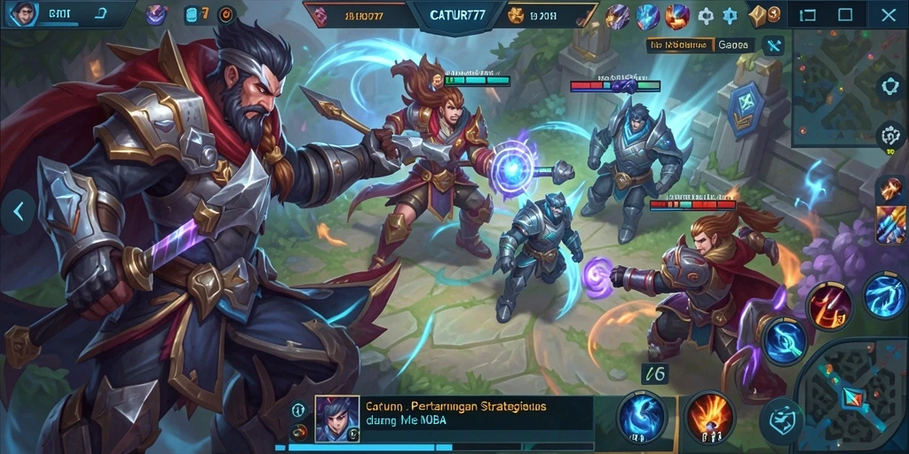Gameplay seru dan strategis dalam CATUR777 yang menegangkan.