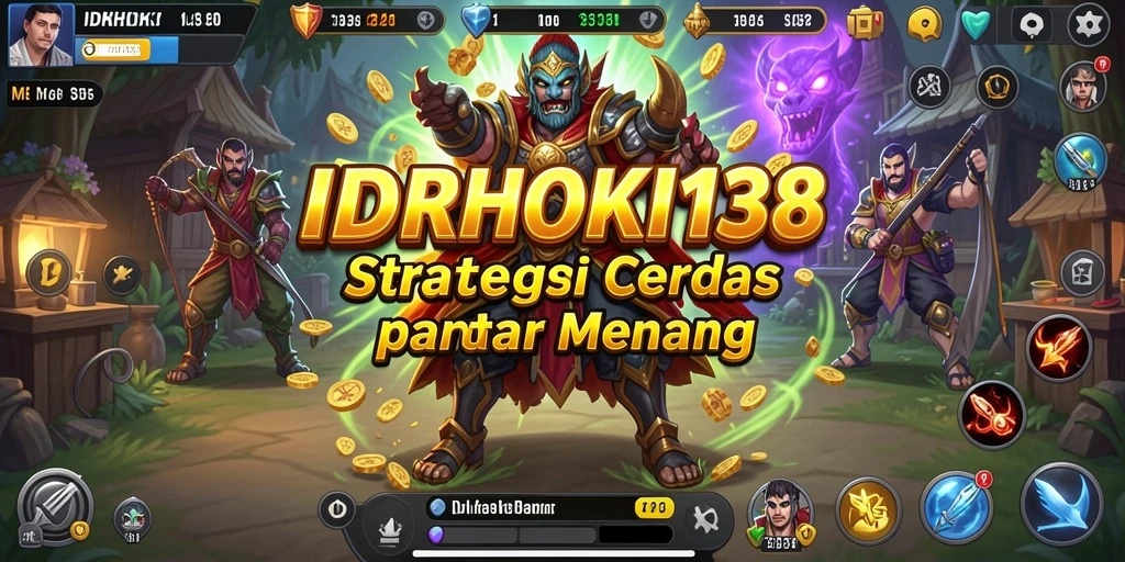 Tampilan gameplay seru dari IDRHOKI138 dengan strategi menegangkan.