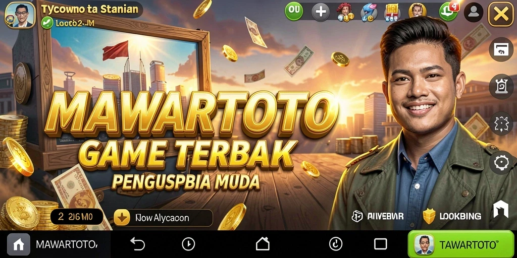 Tangkapan layar gameplay MAWARTOTO yang menampilkan keseruan dalam mengelola bisnis.