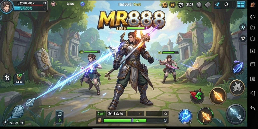Tampilan menarik dari gameplay MR888 dengan elemen strategi yang mendebarkan.