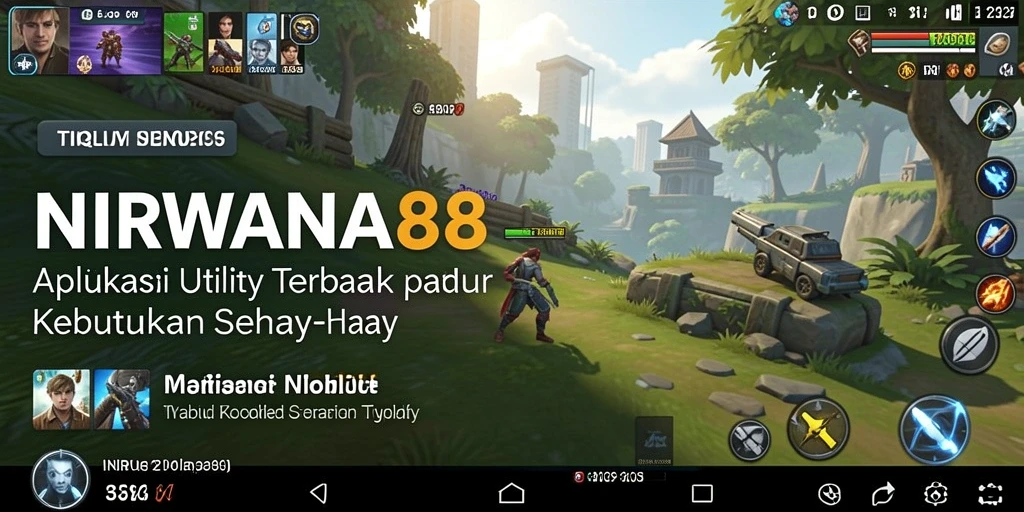 Tampilan antarmuka pengguna NIRWANA88 yang intuitif dan menarik.
