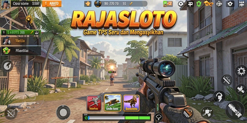Tampilan gameplay RAJASLOTO yang memukau dan penuh aksi.