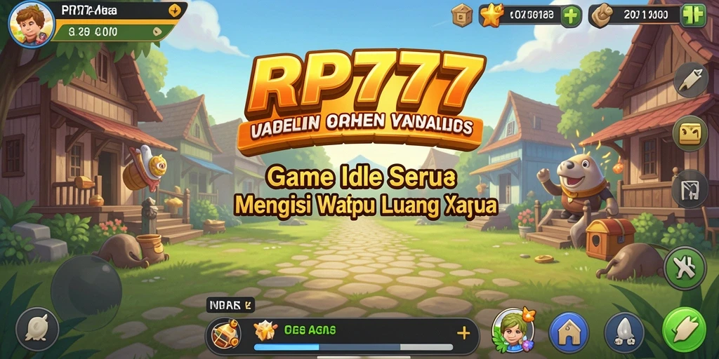 Tampilan gameplay RP777 yang santai dan menyenangkan.