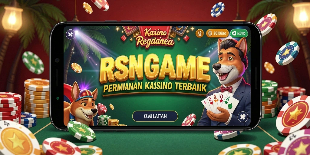 Tampilan gameplay RSNGAME dengan suasana Kasino yang menarik.