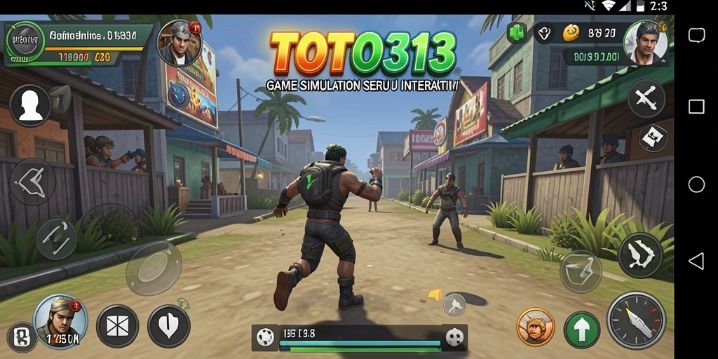 Screenshot utama TOTO313 menampilkan gameplay Simulation yang menarik.